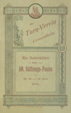 50. Stiftungsfest des Turnvereins - 1896